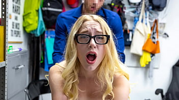 Blonde Shoplifter Taken to Back Office for Interrogation - Lifterhub