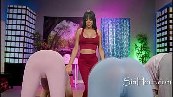 Yoga Loving Tranny&#039_s Fuck A MILF - Summer Hart,  Eva Maxim,  Izzy Wilde