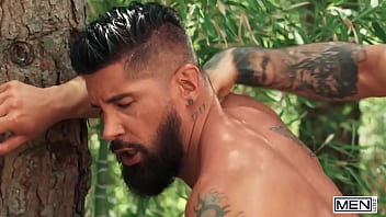 MEN - Scott Carter Fucks Justin Jett Doggystyle,  Then Rides Him Hard On The Ground