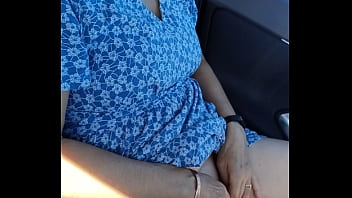 Someone&#039_s coming,  public carpark wank