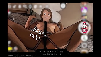 Hentai strapon pegging stepsister with tiny tits makes deep anal play with her boy during online class meeting,  belly bulge &amp_ fisting