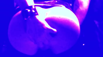 Hobbyhorans cam above the bed revealing him as he fucks himself in the ass