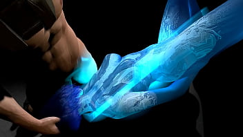 Cortana Sucking Master Chief&#039_s Dick