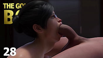 THE GOLDEN BOY #28 &bull_  She struggles sucking this giant cock