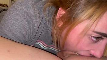 Please fuck my face - SLOPPY BLOWJOB
