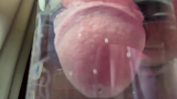 Blowing a load underwater