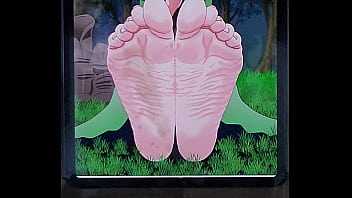 Cheryl&#039_s (pokemon) feet cum tribute