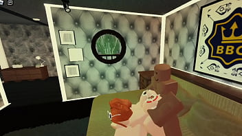 Robloxian redhead slutty snowbunny taking care of her daddy (part 2)