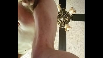Precum running like a river before pissgasm