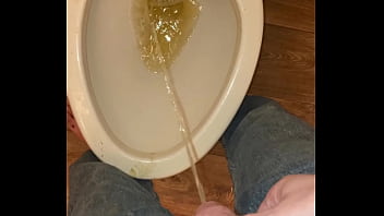 My penis is peeing in the morning.