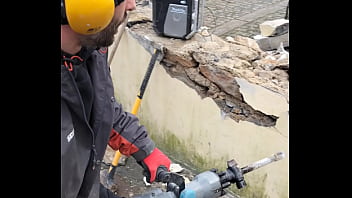 Builder at work,  ready to service your every need.