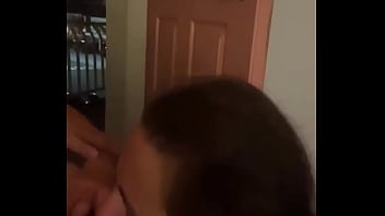 Sucking and fucking in hotel and getting cream pied