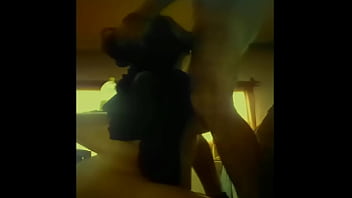 fabi no puede dejar el pete,  se inclina con sumision a recibir el trato que una puta necesita hasta que se toma toda la leche