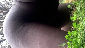 arching my thicc ass in the rain