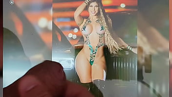 Handjob to Claudia Mustelier