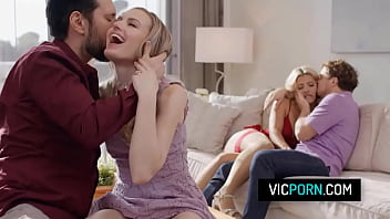 Hot swingers foursome sex - Scarlett Sage,  Carlita Ray