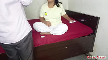 STEPSISTER oil Massage on dick after fuck innocent Brother