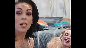 Me and my step mom take turns gagging on cucumber