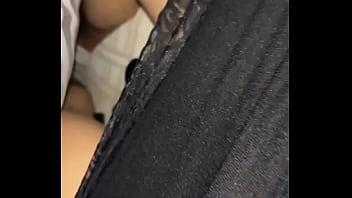 Tight black dress