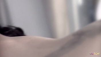 Sticking a dildo up that meaty slit made this brunette lesbo cum with lust