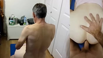 &quot_Step&quot_ Cousin Jerry Fucks My Ass And We Cum Together! Hot Milf Anal!