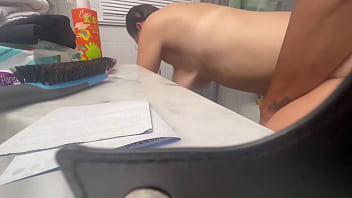 Polish bitch dogged out by Dominican