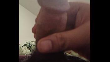 Tiny dick cumshot