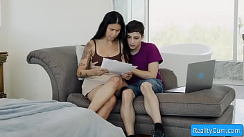 Busty step mom helps step son to learn and more sexy and kinky stuff - Dana Vespoli,  Ricky Spanish