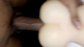 Fucking my little toy through its pussy