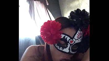 Watch his cock palpitating when he almost cums and then I stop&hellip_ but at the end I sabor that cum in my mouth couple of times