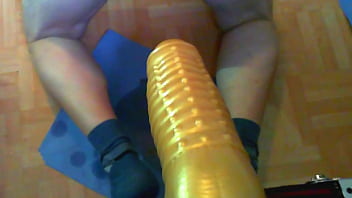 Arsch voll aufgerissen von 11, 5 cm Dicken XXXL Monster Dildo