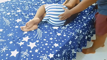 Husband fucks wife&#039_s Sister sleeping indian slut Bhabhi share bed