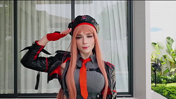 Rapi from The Nikke Goddess of Victory Rough Fucks,  Deepthroats and Gets Big Ass Cumshot - Cosplay