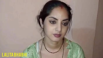 Blowjob,  pussy licking and fucking sex video in hindi voice of Indian horny girl Lalita bhabhi