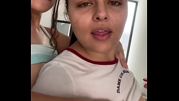 Lesbian sex,  we found our neighbor&#039_s phone and left him a surprise