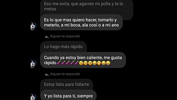 CHAT HOT con una MILF arrecha (parte 1)