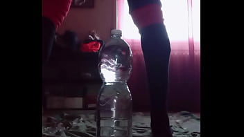 Bottiglia da 1, 5 nel mio culo rotto