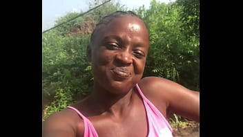 Crazybitch enjoying her privacy whiles visiting my family over the weekend