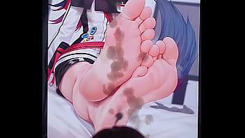 Texas&#039_ feet cum tribute