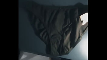 Cumming on my Friend&#039_s Panty ! #1