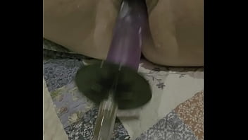 Strapped Milf takes long dick