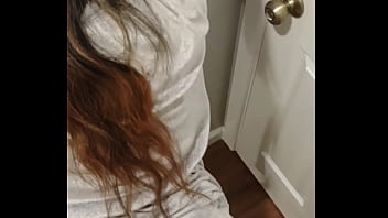 Fucking my girlfriend while guests are home.