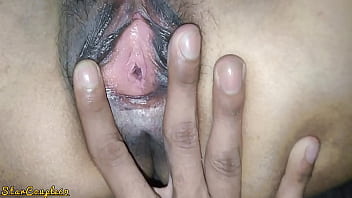 My Creamy Tight Pussy Getting Happy With My New Neighbour&#039_s Fingers