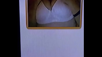 Jayne albiston plays with her breasts