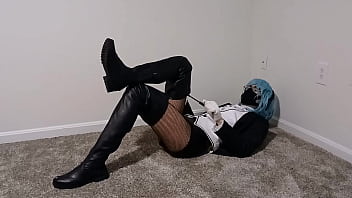 Hatsune Miku,  cosplay,  spanking myself till I get too tired.