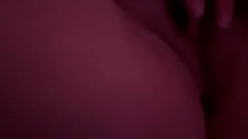 Hot white girl plays with self