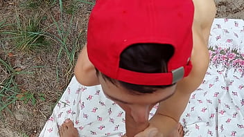 Young turned on twink&#039_s adult nude island&nbsp_cruising gets his mouth fucked