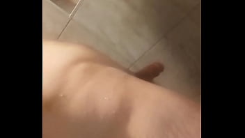 Gym Shower fun and piss