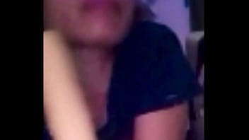 Nana girl deepthroat dildo