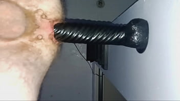 Big Black dildo in my ass